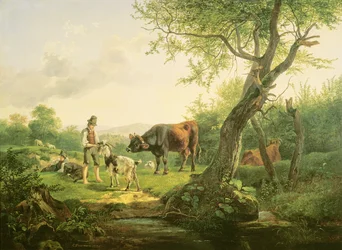 Landschap met een Herder, 1826